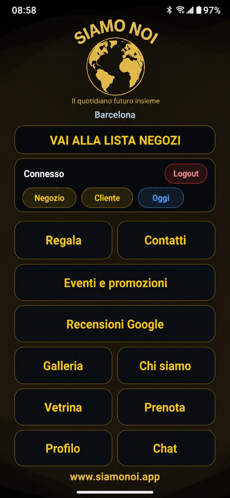 Home applicazione Siamo Noi